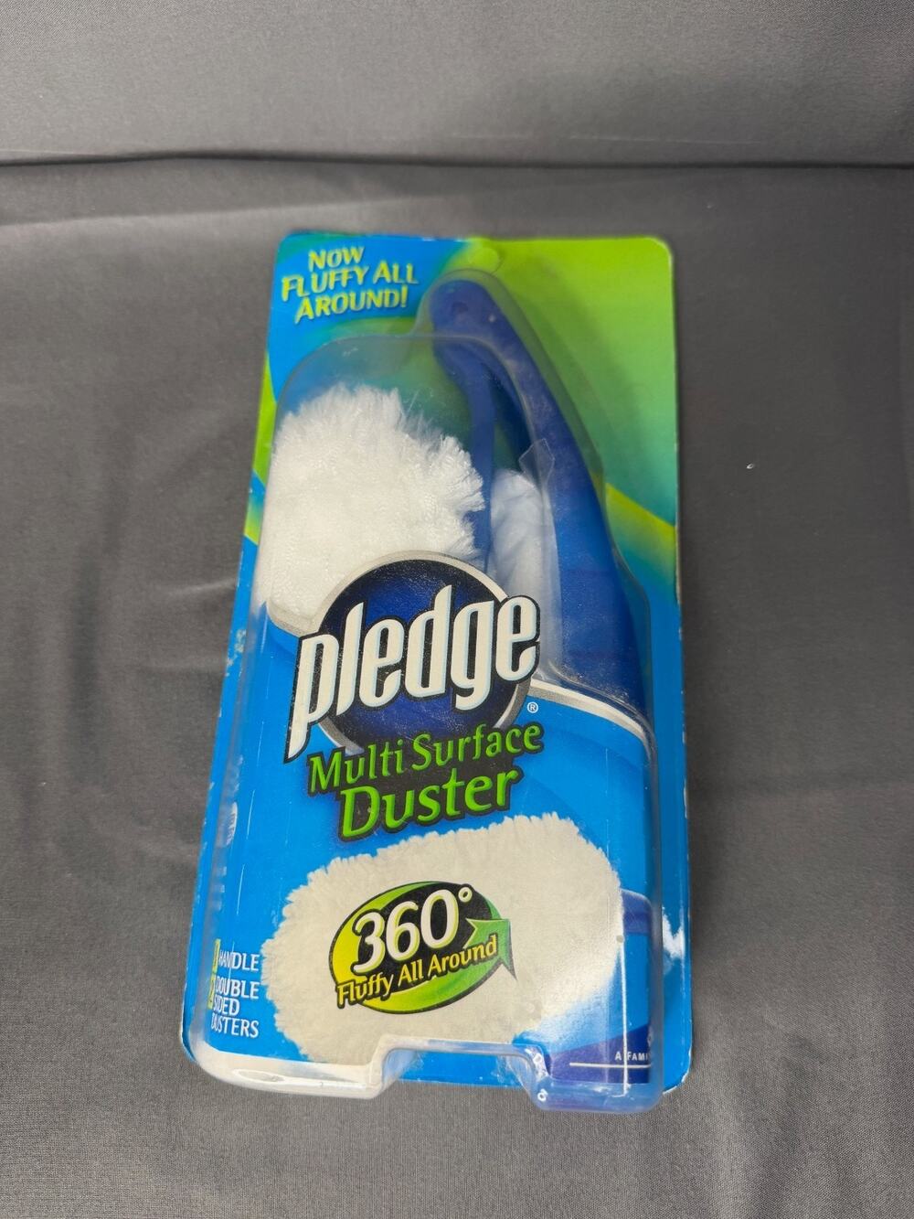 Pledge Multi Surface Fluffy Duster Starter Kit 1 Handle 2 Refills All Around NIP